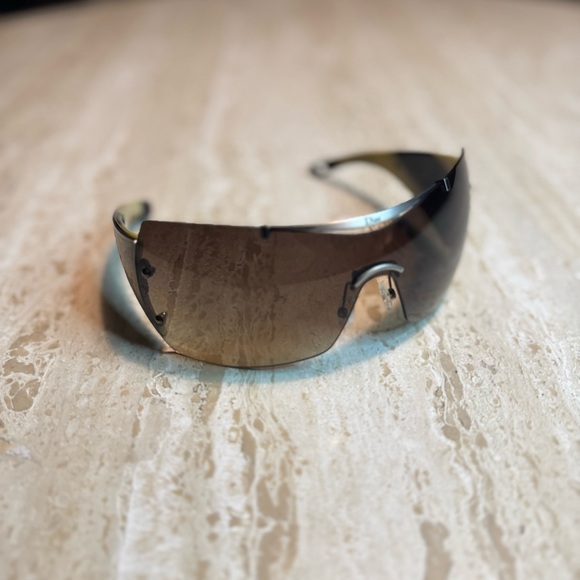 Dior Western Mask Sunglasses Brown - Picture 10 of 15